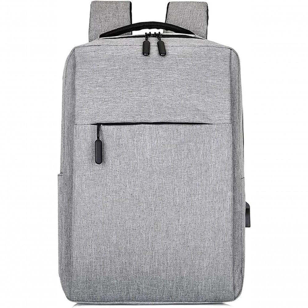 Mochila Executiva Cinza Impermeável Notebook 15.6 Cinza