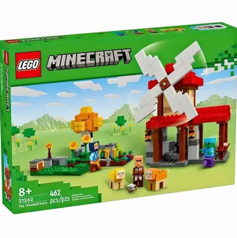 Minecraft A Fazenda do Moinho de Vento - Lego 21262