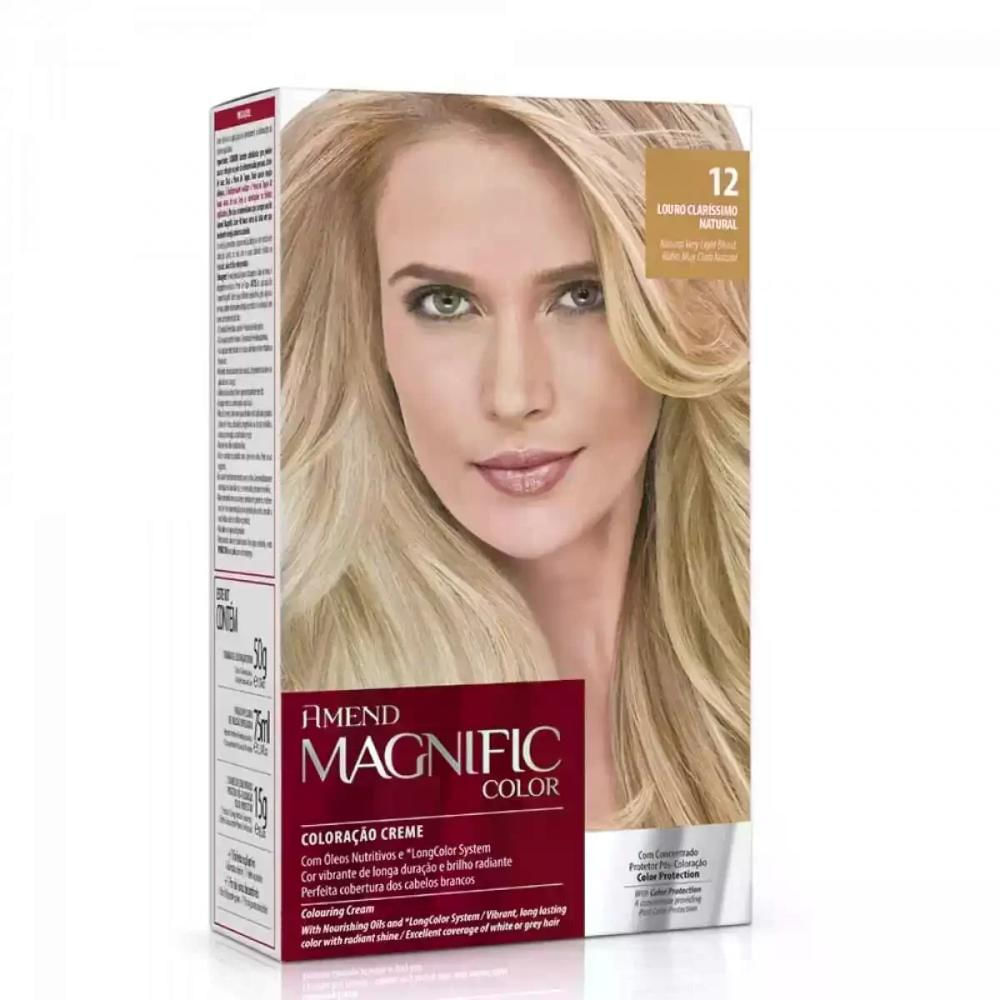Coloração Magnific 12 Loiro Clarissimo Natural Amend