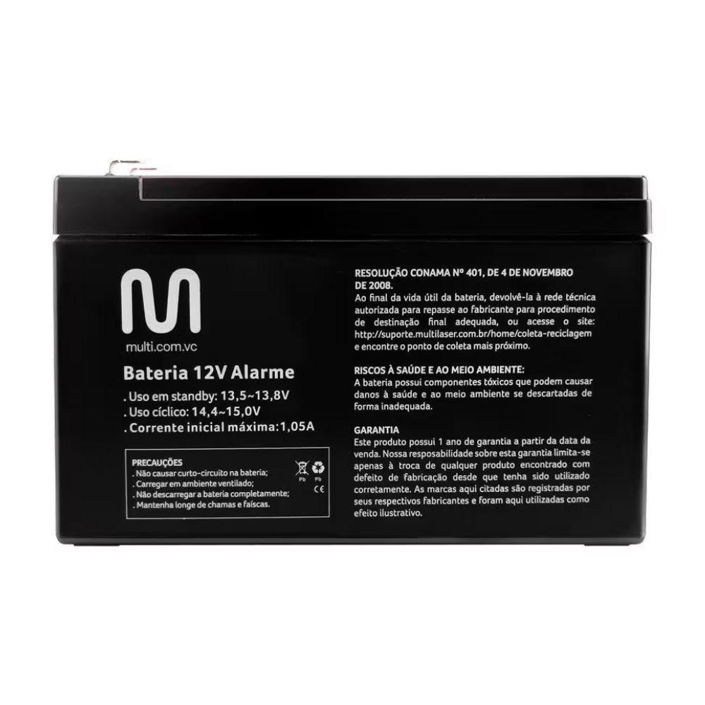 Bateria Para Alarme Multi En011a 12v 4ah