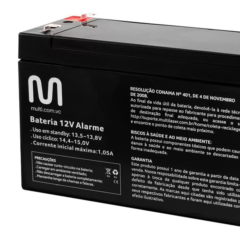 Bateria Para Alarme Multi En011a 12v 4ah