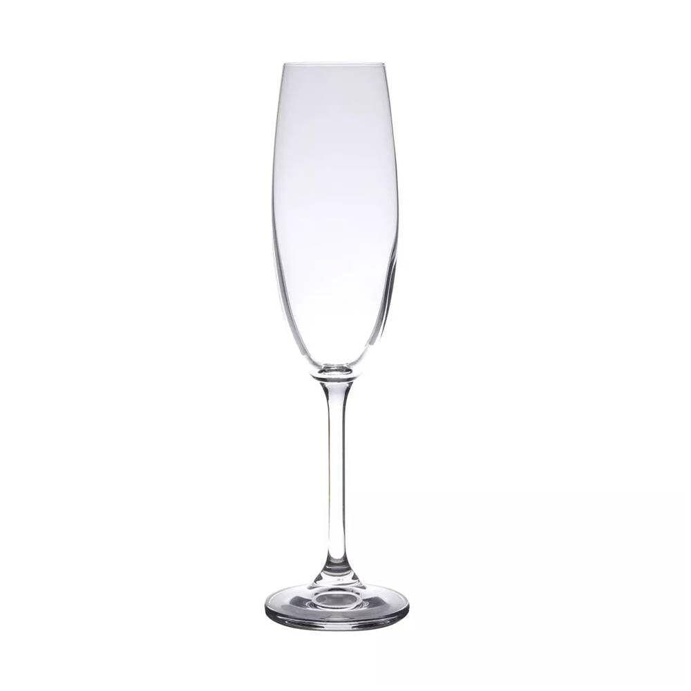 Jogo 4 Taças Cristal Para Champagne Gastro-colibri 220ml