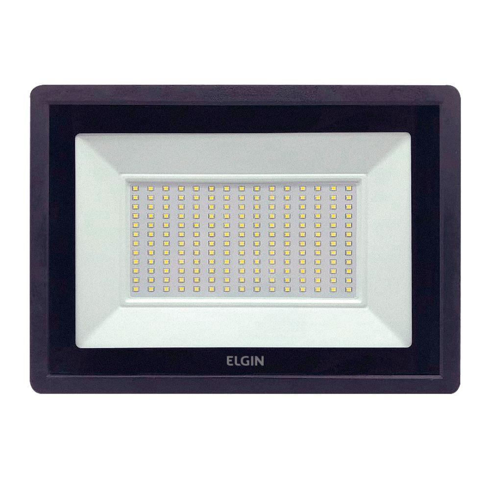 Refletor Led Elgin 150w 6500k Preto