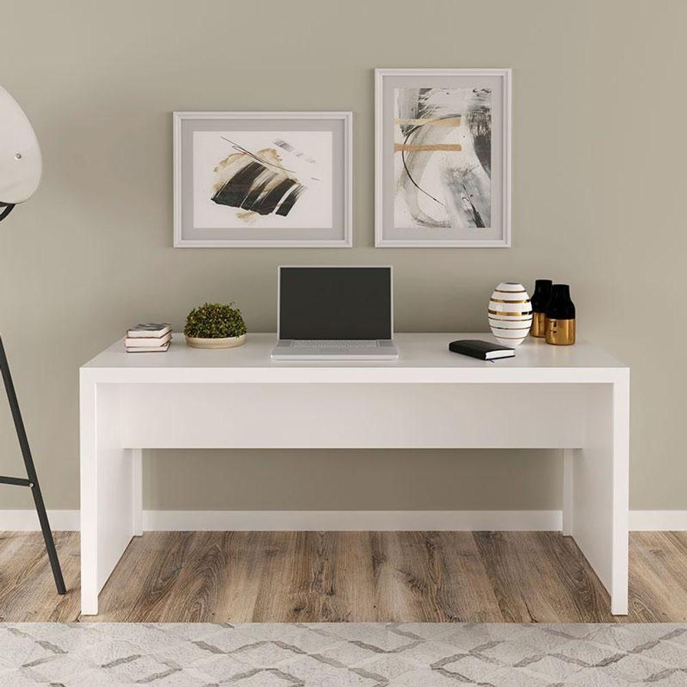 Mesa Para Escritório Me4109 Branco - Tecnomobili