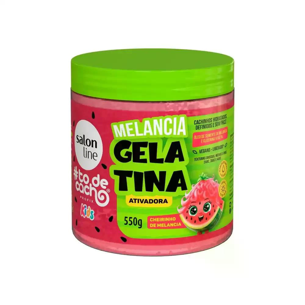 Gelatina Ativadora Melancia #Todecacho Kids 550G