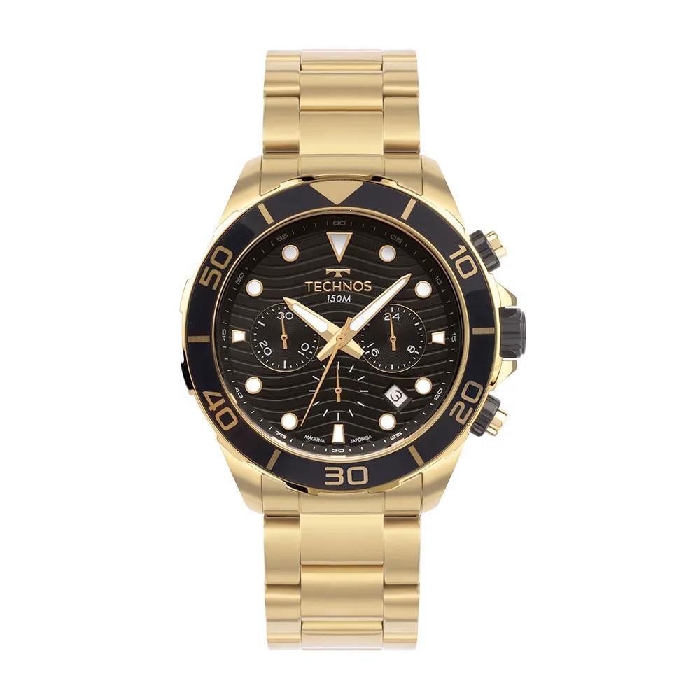 Relógio Technos Masculino Ref:Js25bbx/1p Acqua Torben Grael Dourado