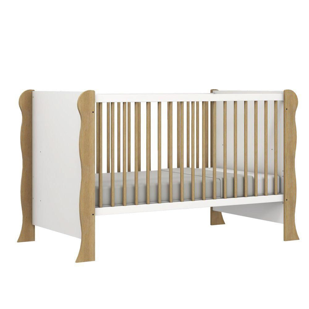 Berço Americano Carolina Baby Mini Cama 2 Em 1 Para Quarto Bebê Luna