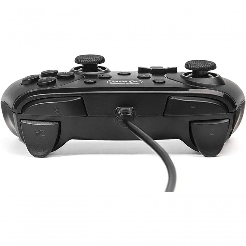 Controle Joystick Knup Kp-cn700 Compatível Com Pc Nintendo Switch Ps3 Android Com Fio Usb