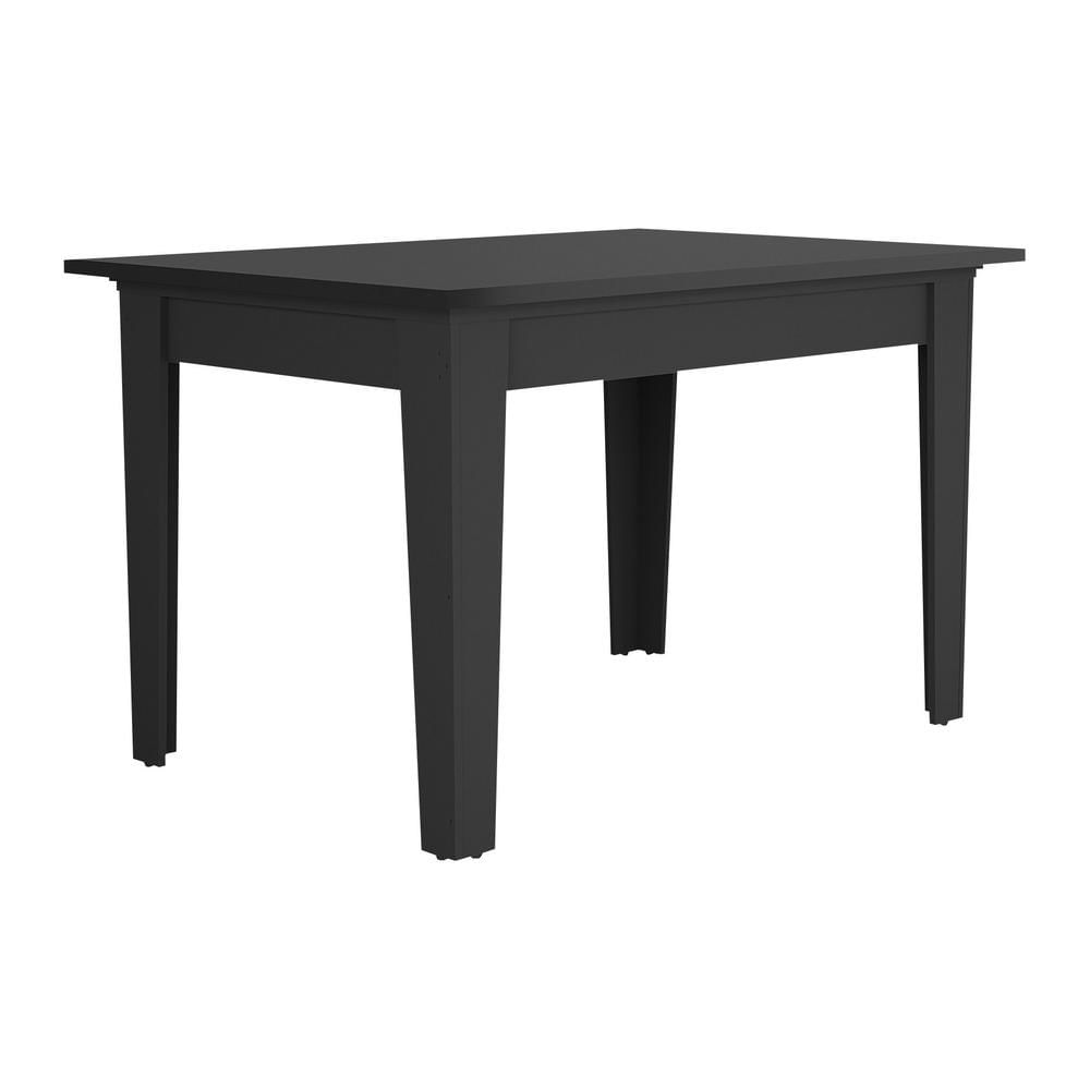 Mesa de Jantar 120 cm Tokio Multimóveis EX2000 Preta