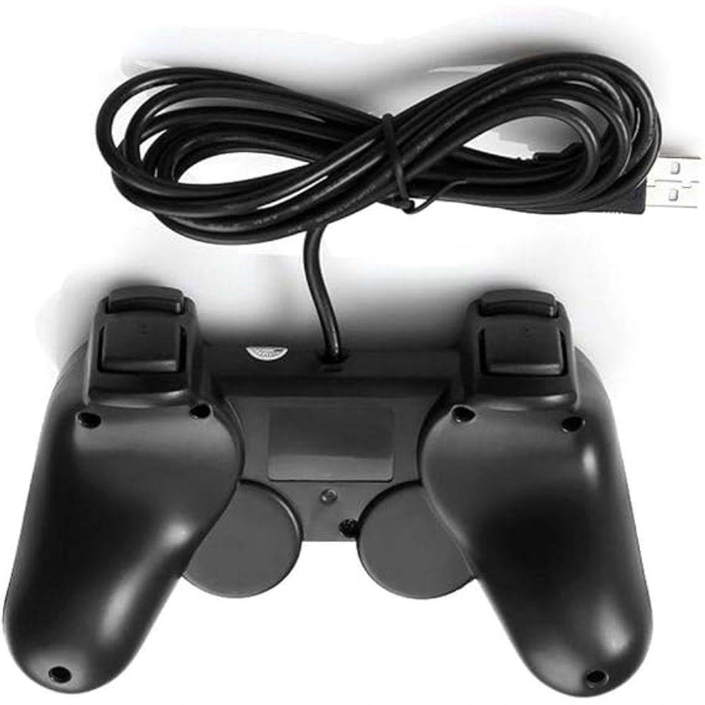 Controle Joystick Dualshock Para Pc Games Usb Entrada Usb