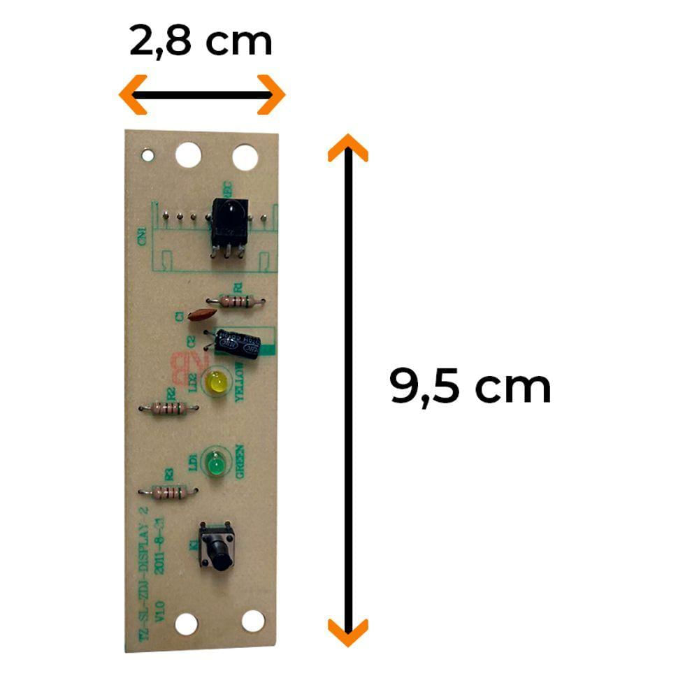 Placa Receptora Piso Teto Elgin 18000 A 80000 Btu