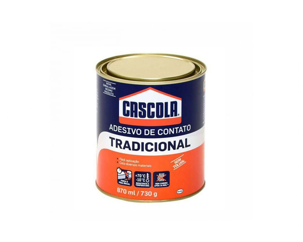 Cola Cascola Tradicional 730G S/Toluol