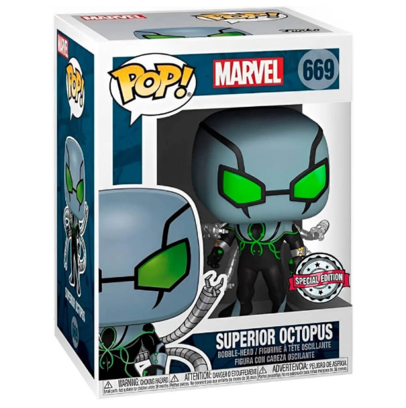 Boneco pop marvel Superior Octopus Funko 10052