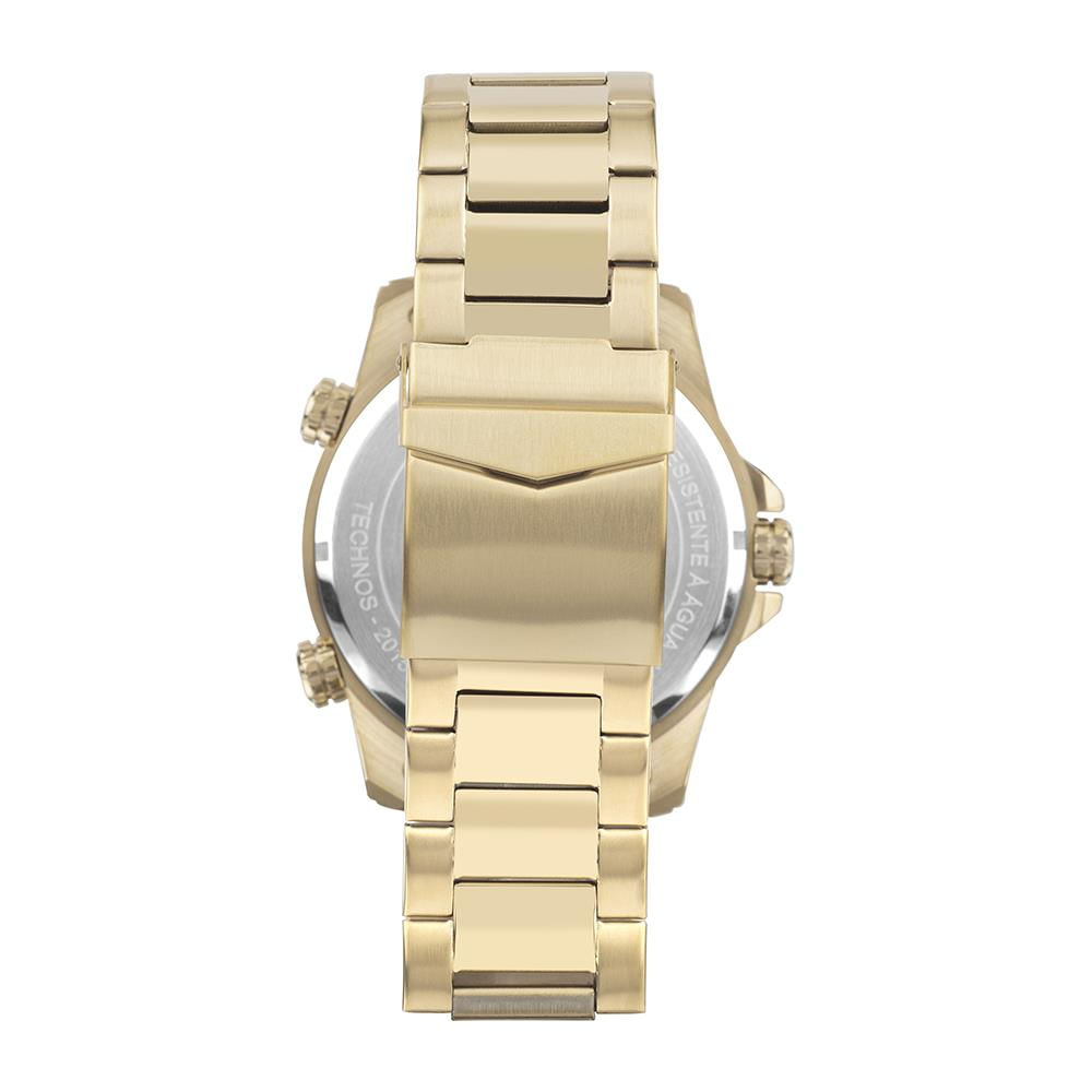 Relógio Technos Masculino Ref:20153maqab/1p Oversized Dourado