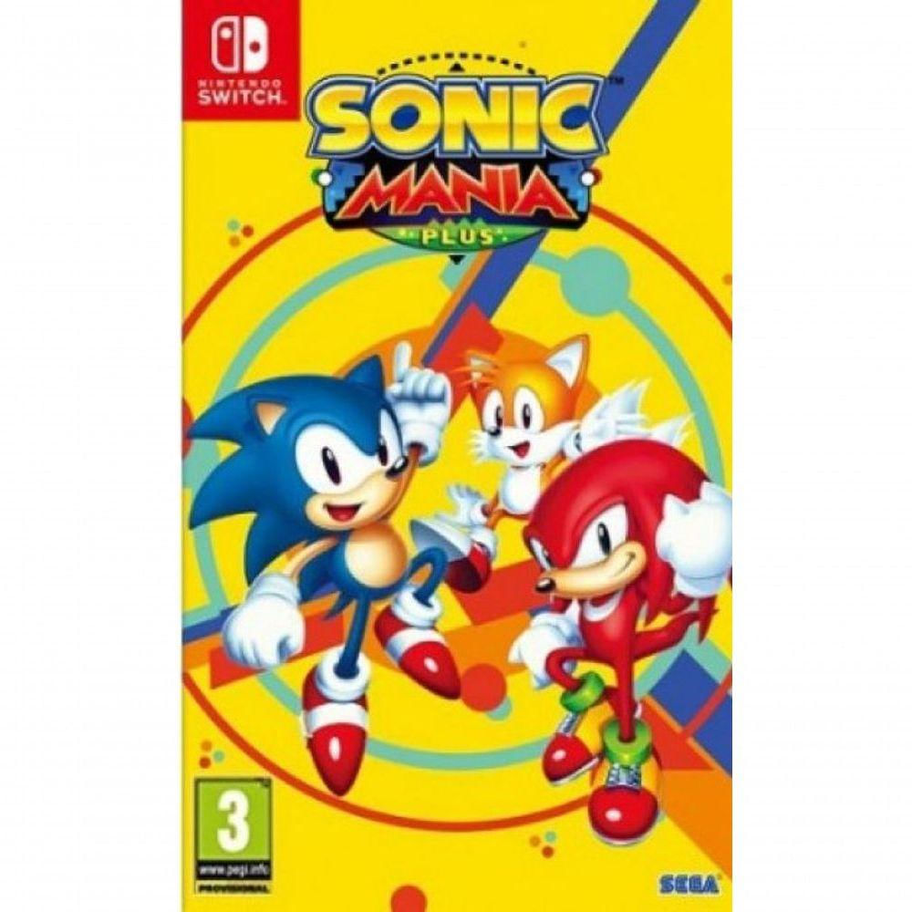 Jogo Sonic Mania Plus (europeu) - Switch - (mídia Física)