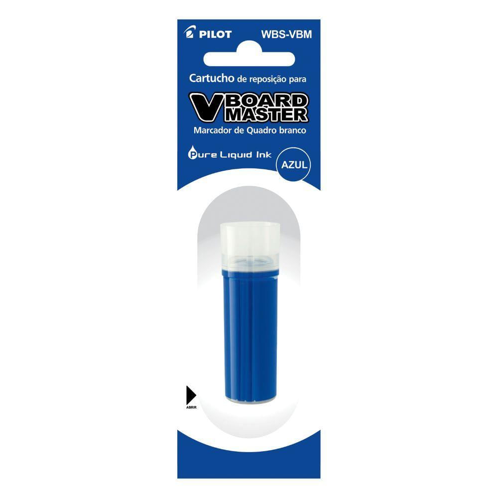 Refil Para Marcador V-board Master (quadro Branco) Azul