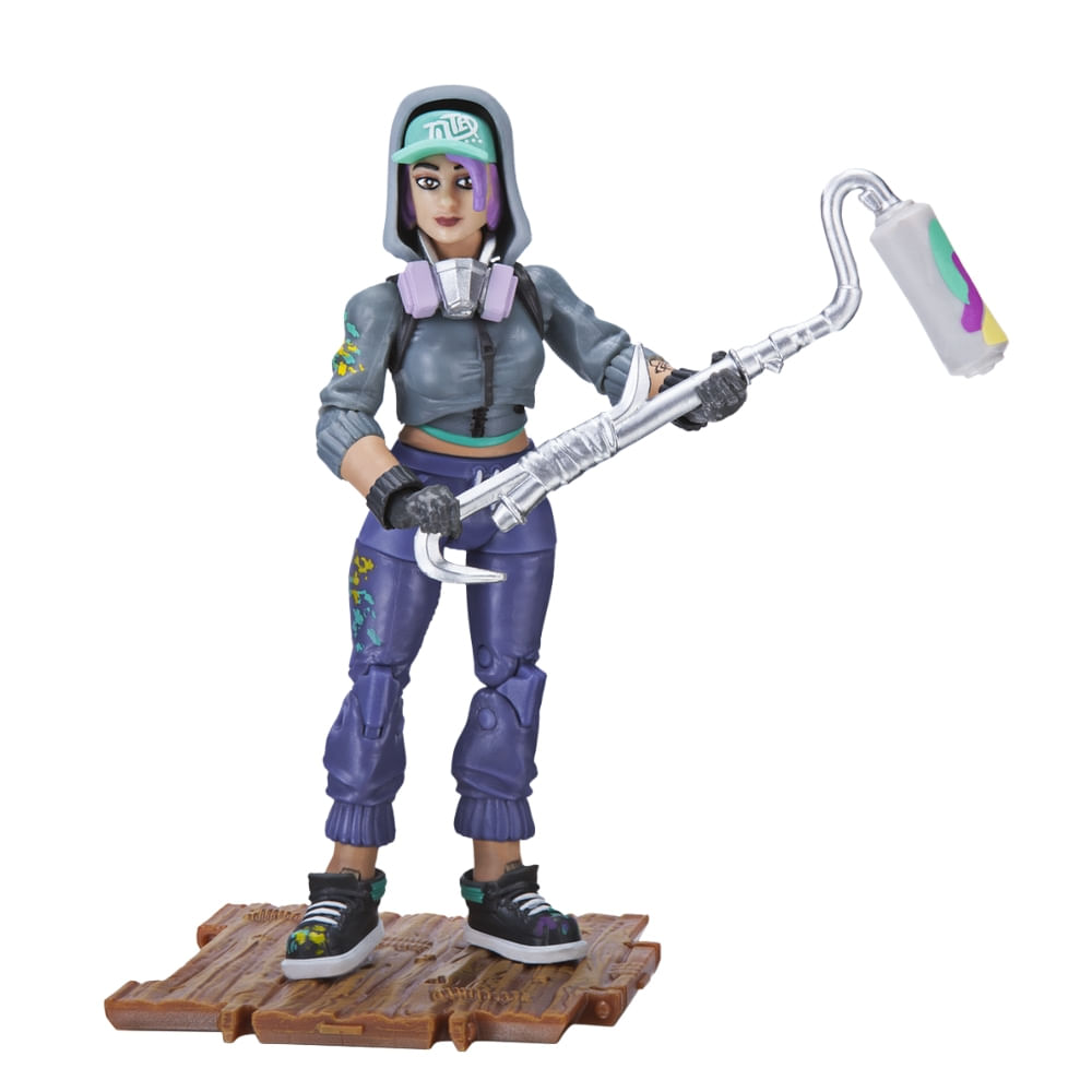 Fortnite Figura 4" com Acessórios Teknique - Sunny