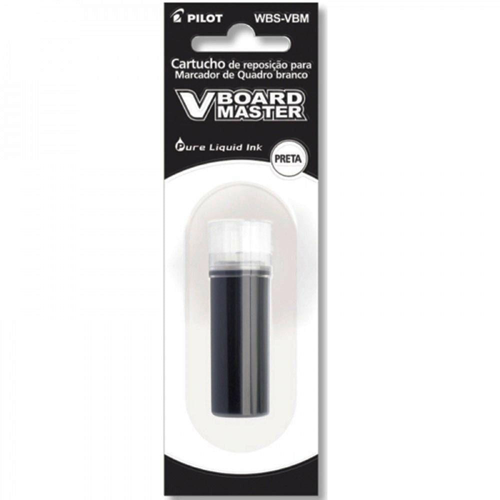 Refil Para Marcador V-board Master (quadro Branco) Preto