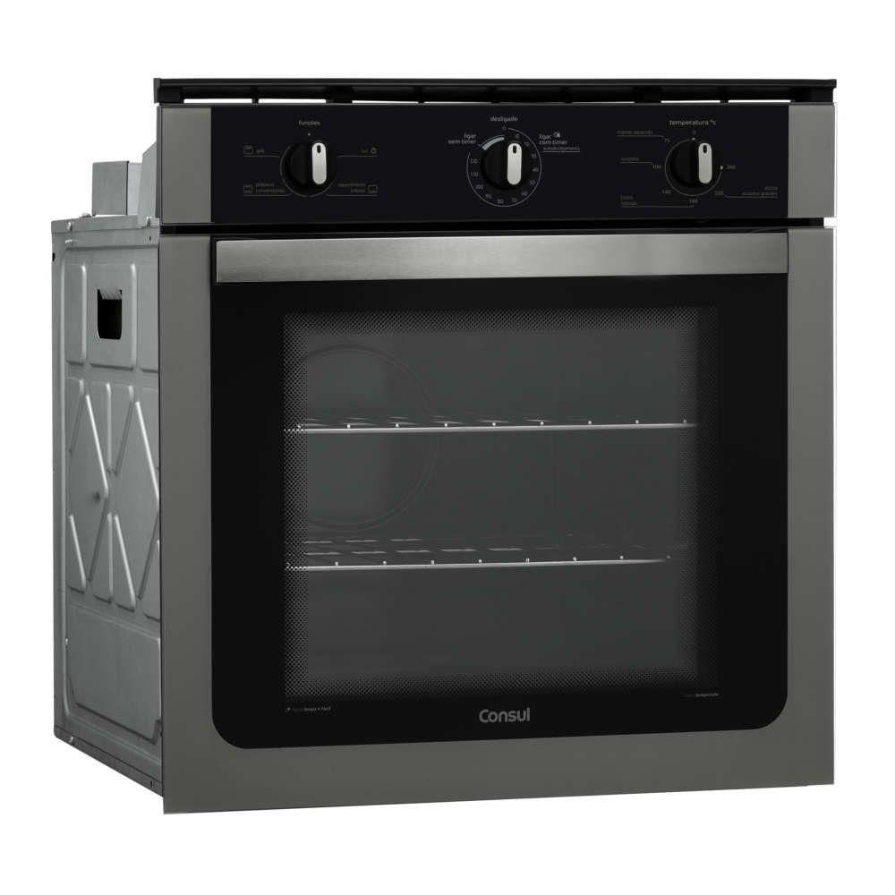 Forno Elétrico de Embutir Consul Prata 84 Litros 220V COB84 220V