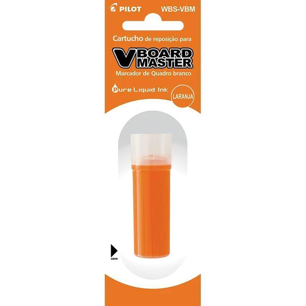 Refil Para Marcador V-board Master (quadro Branco) Laranja