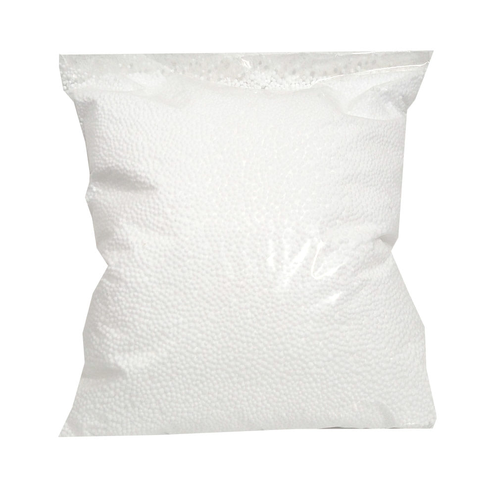 Flocos de Isopor com 100g Branco