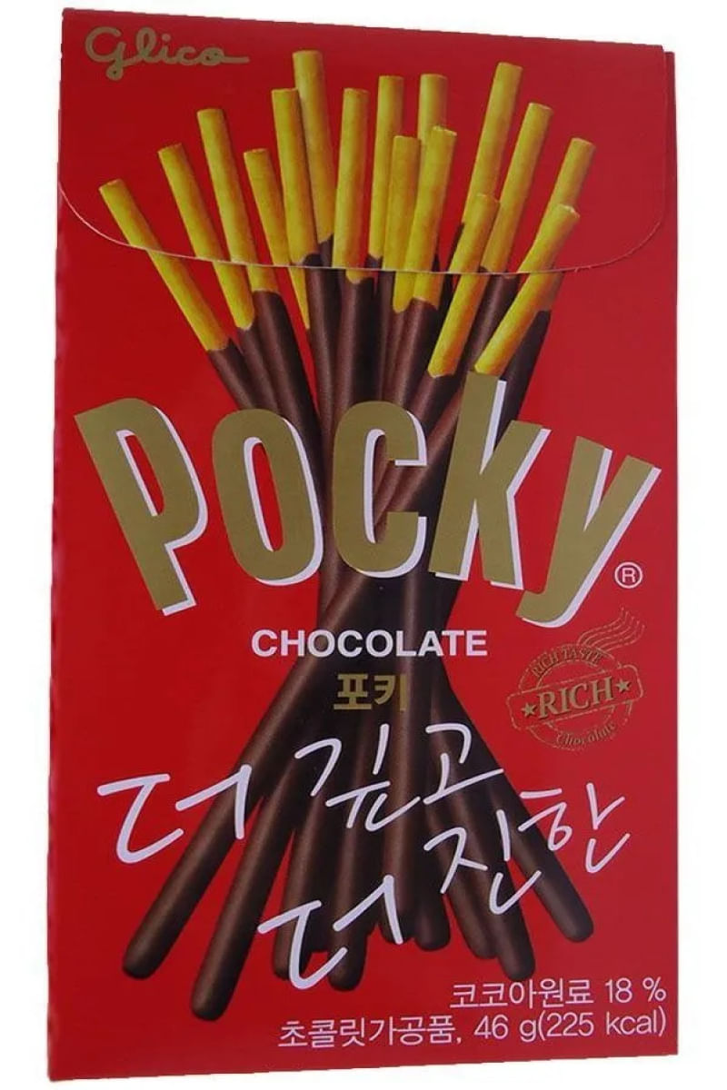 Pocky Biscoito De Palito Choco Importado Original 46g Glico