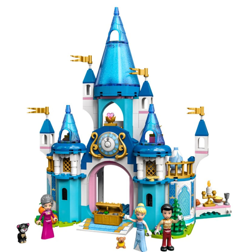 Castelo da Cinderela e do Príncipe Encantado - Lego 43206