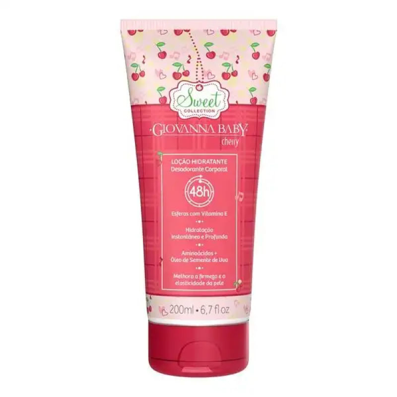 Loção Hidratante Cherry Giovanna Baby 200ML