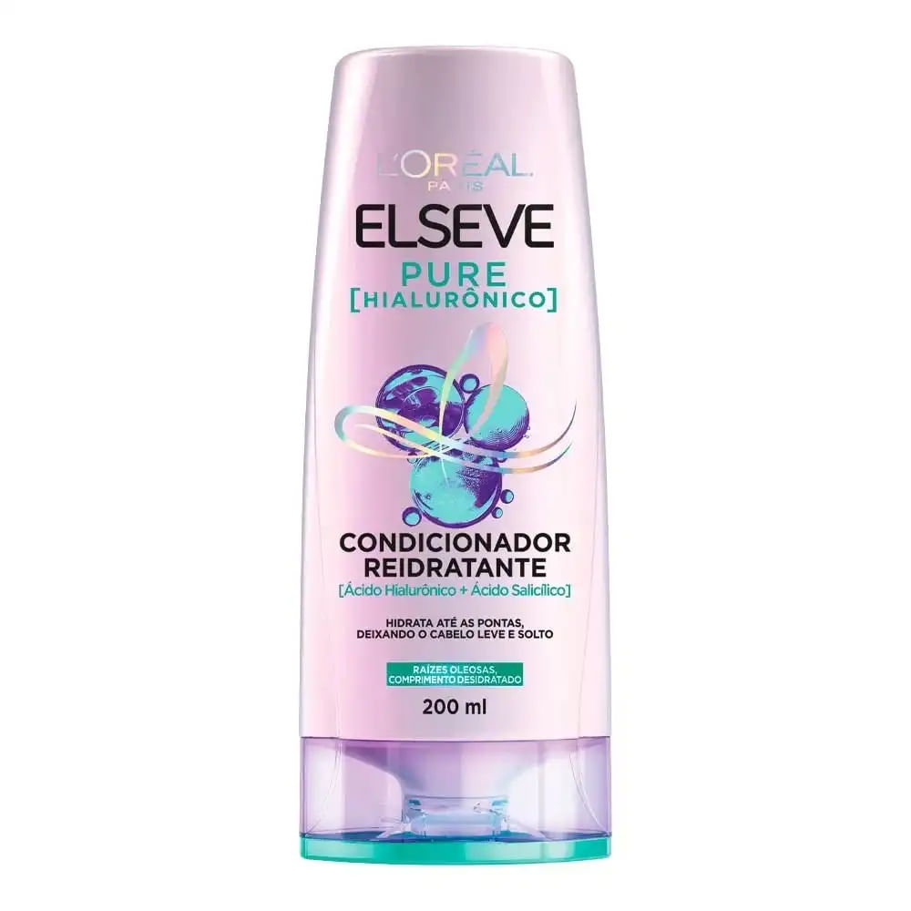 Condicionador Elseve Pure Hialuronico 200ML