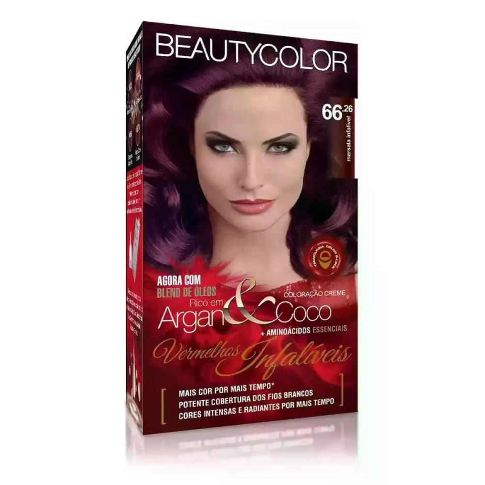Coloração 6626 Marsala Infalível Beauty Color