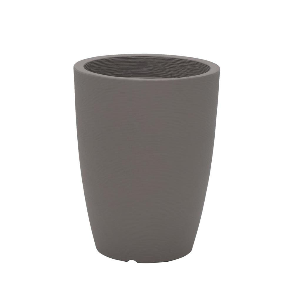 Vaso Thai Tramontina Basic em Polietileno Concreto 58 Cm