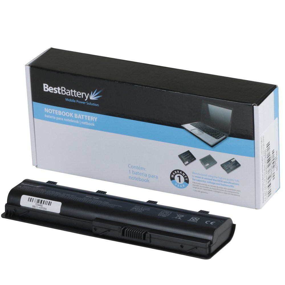 Bateria p/ Notebook HP  MU06 DV3-4000 G42 11.1V 4400Mah Best Battery BB11-HP058