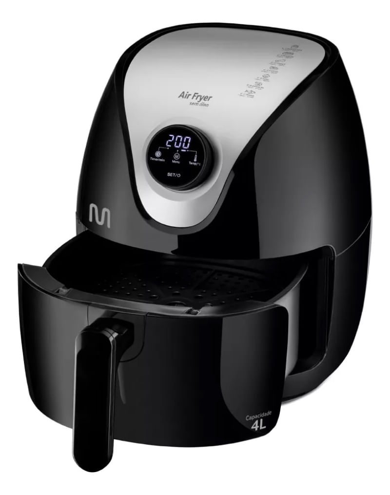 Fritadeira Air Fryer Painel Digital 127v Multi Go205