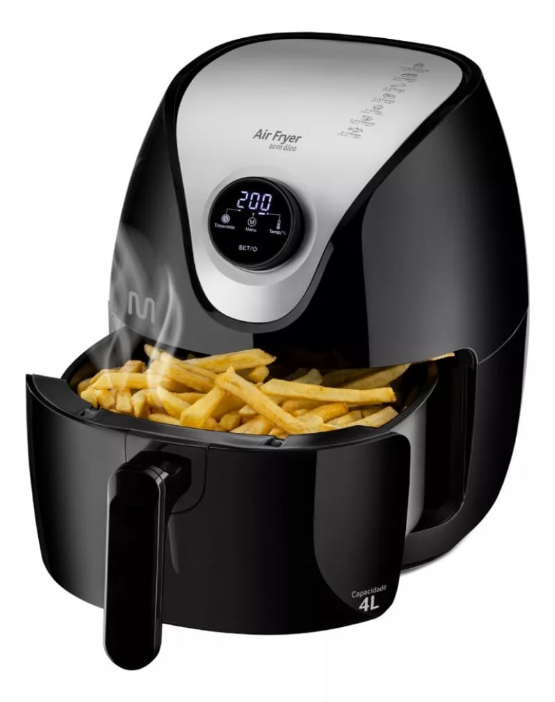 Fritadeira Air Fryer Painel Digital 127v Multi Go205