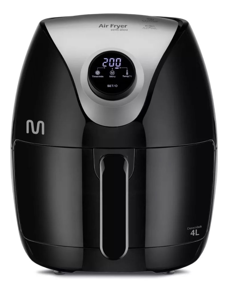 Fritadeira Air Fryer Painel Digital 127v Multi Go205