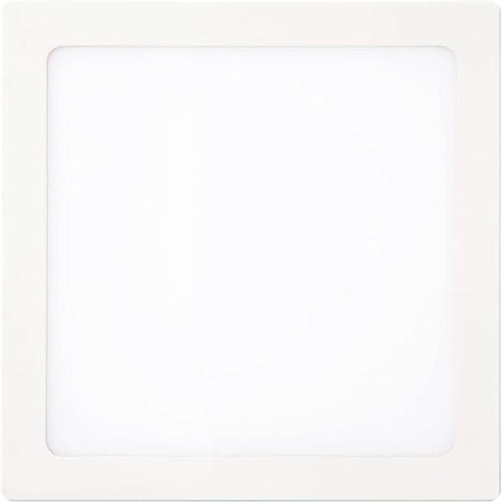 Painel Led Slim Sobrepor Quadrado 24W 3000K Kian