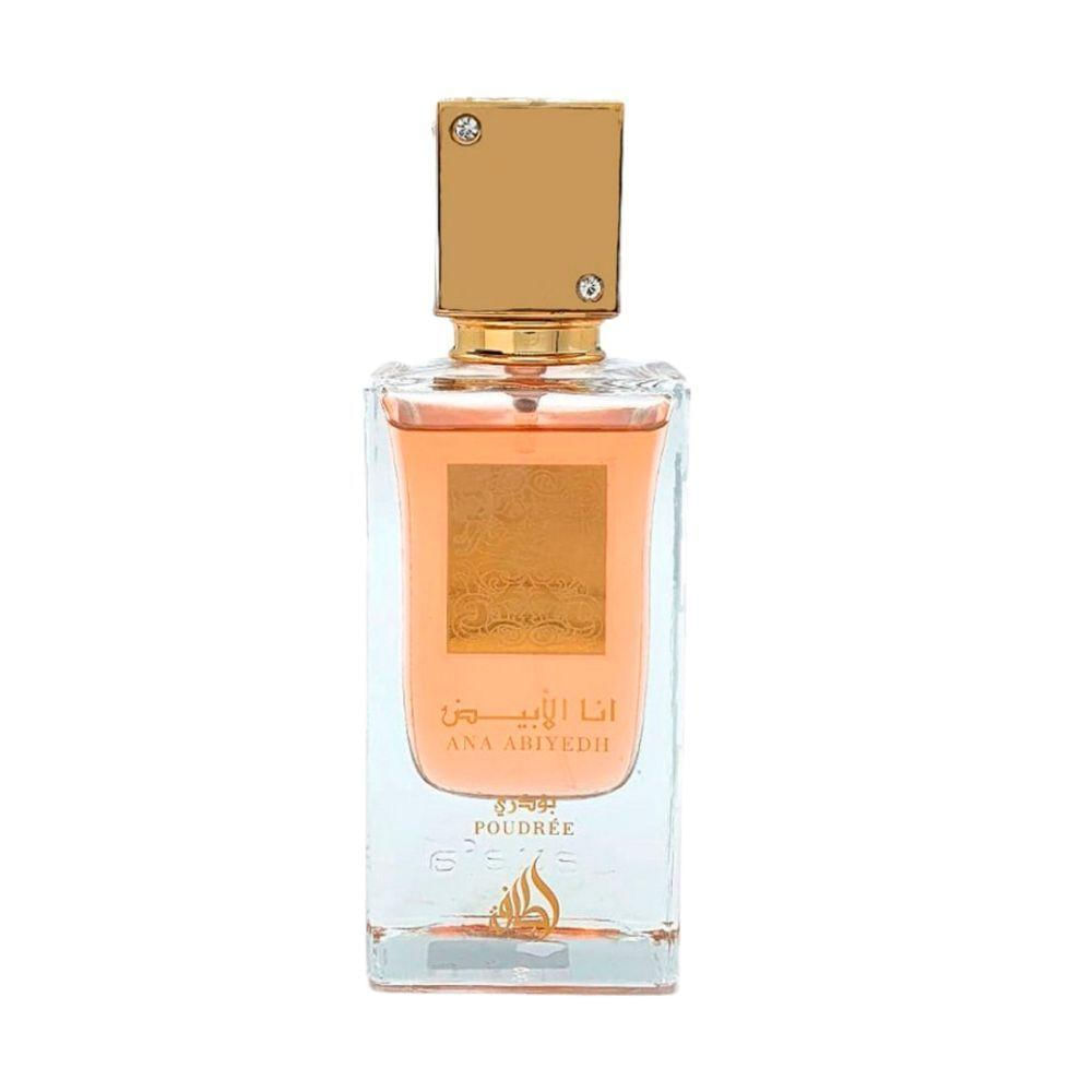 Ana Abyedh Poudree Lattafa Eau De Parfum 60ml Unissex