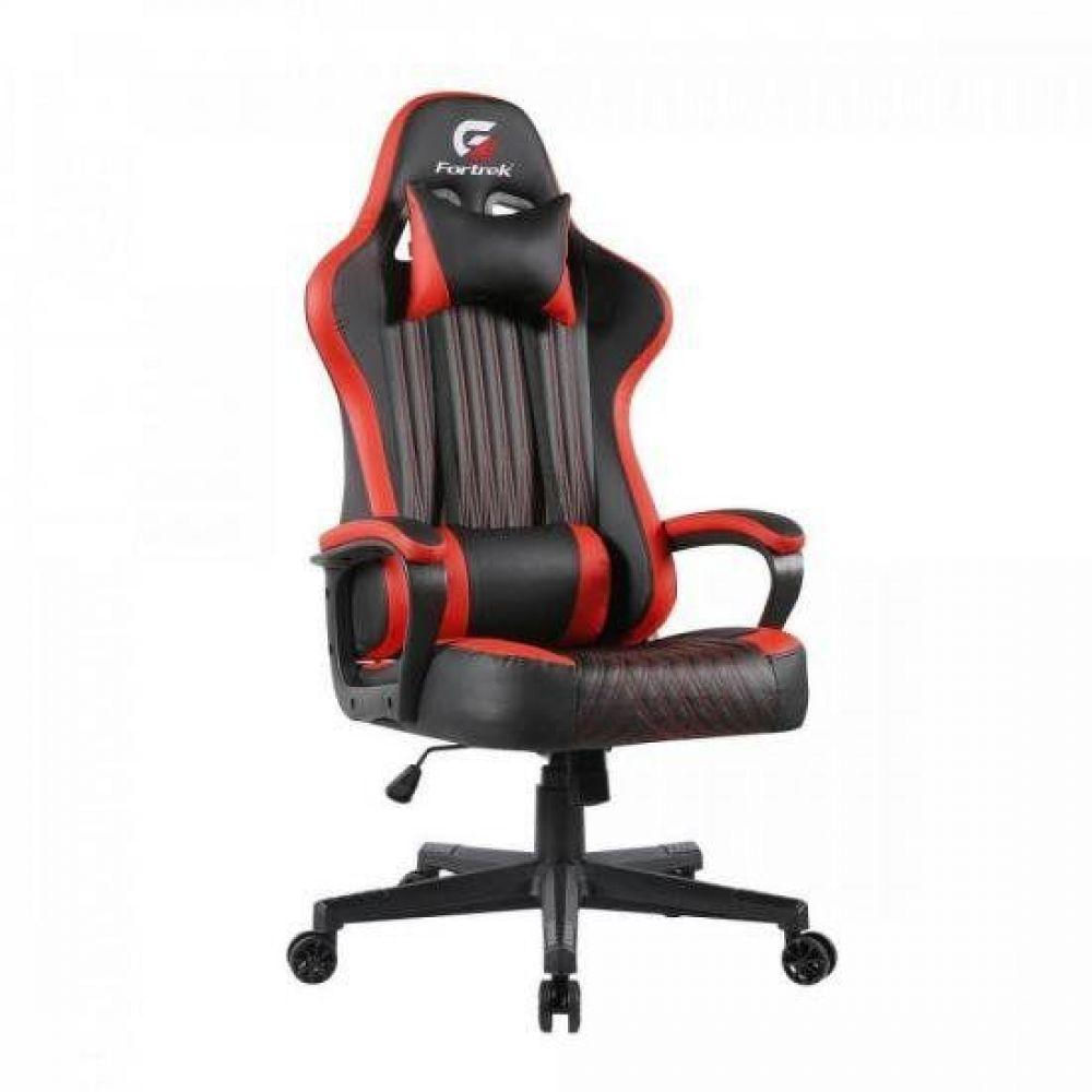 Cadeira Gamer Vickers Preta e Vermelha Fortrek