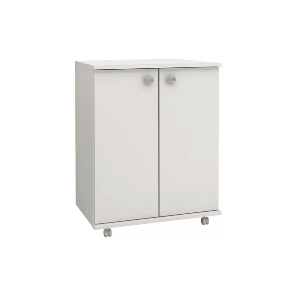 Balcão Lavanderia Bl3300 C/ 2 Portas Branco - Tecno Mobili