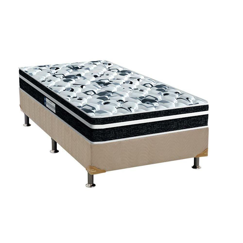 Cama Box Solteiro: Colchão Anatômico Probel D45/Ep Advanced Tech2000 Plus + Base Clean(88X188)