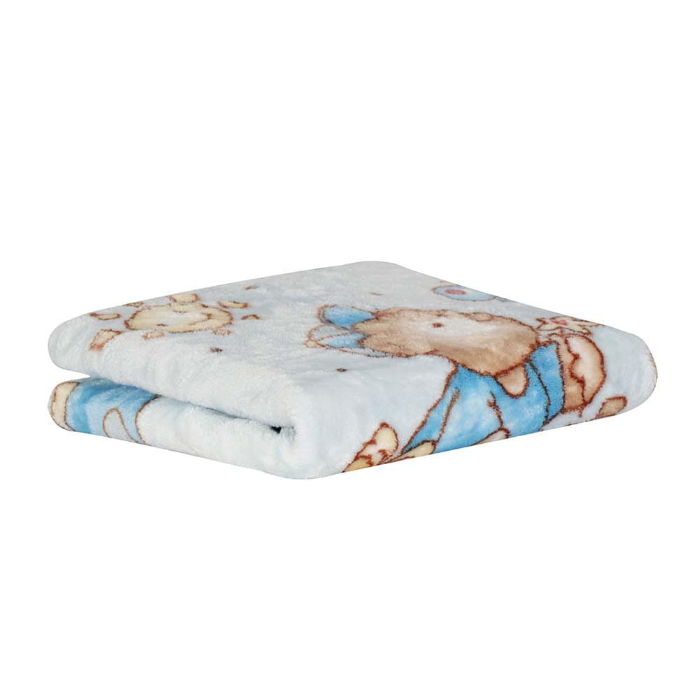 Cobertor Raschel para Berço 500g/m² 80x110cm Ursinho Sultan