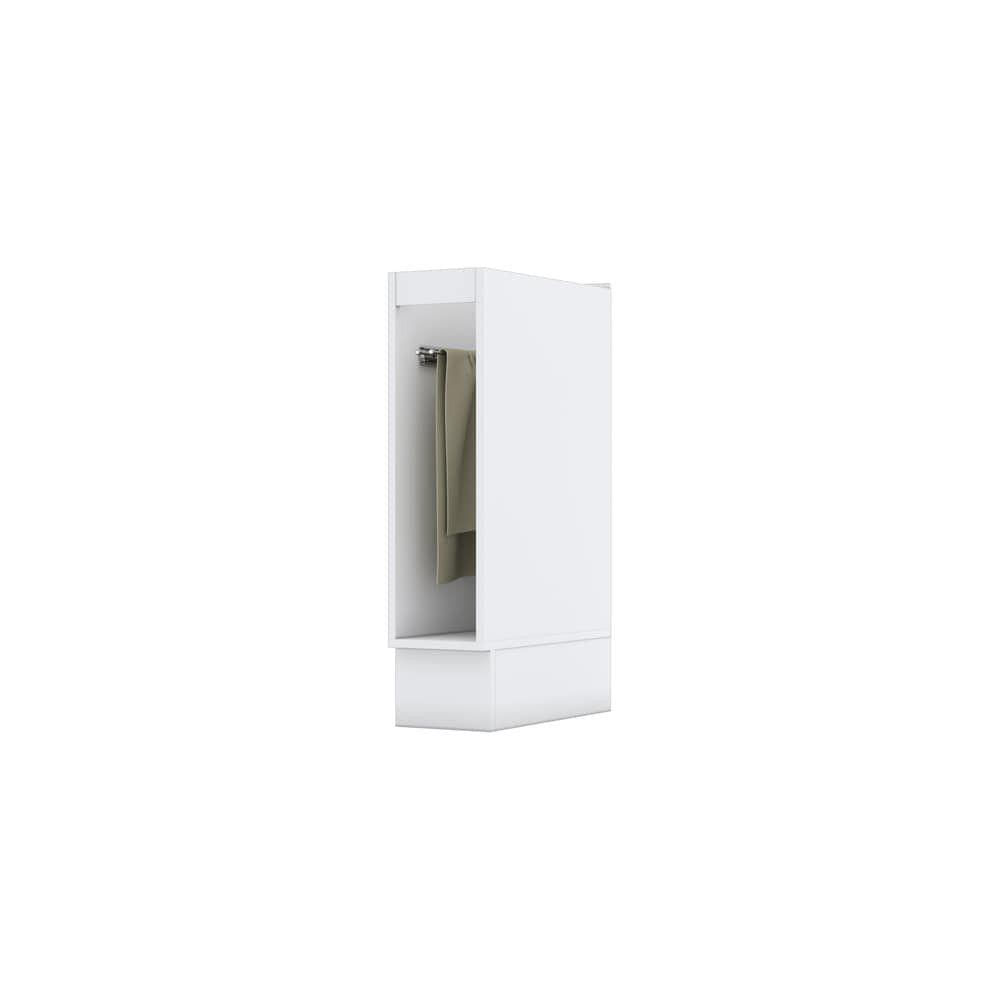 Balcão Porta Toalha 20 Cm Amy Branco Hp Casa 812 Branco Hp