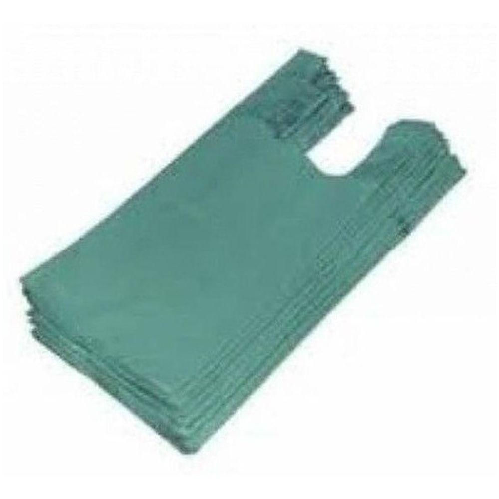 Kit de Sacola Reciclada Verde 5kg Sacola 50x70