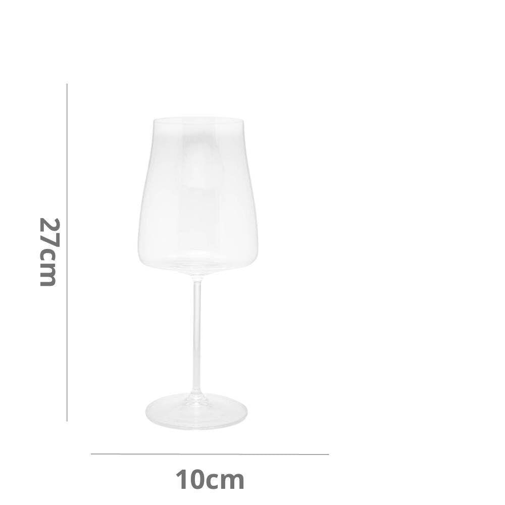 Taça De Vinho Cristal Ecológico Wolff Transparente 400ml 600ml