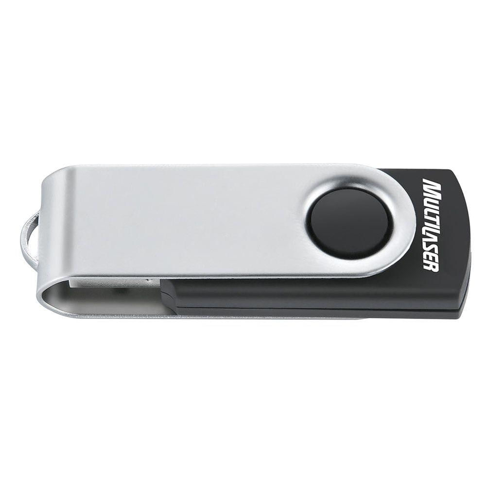 Pen Drive Multilaser Pd589 Twist2 32 Gb Usb Preto