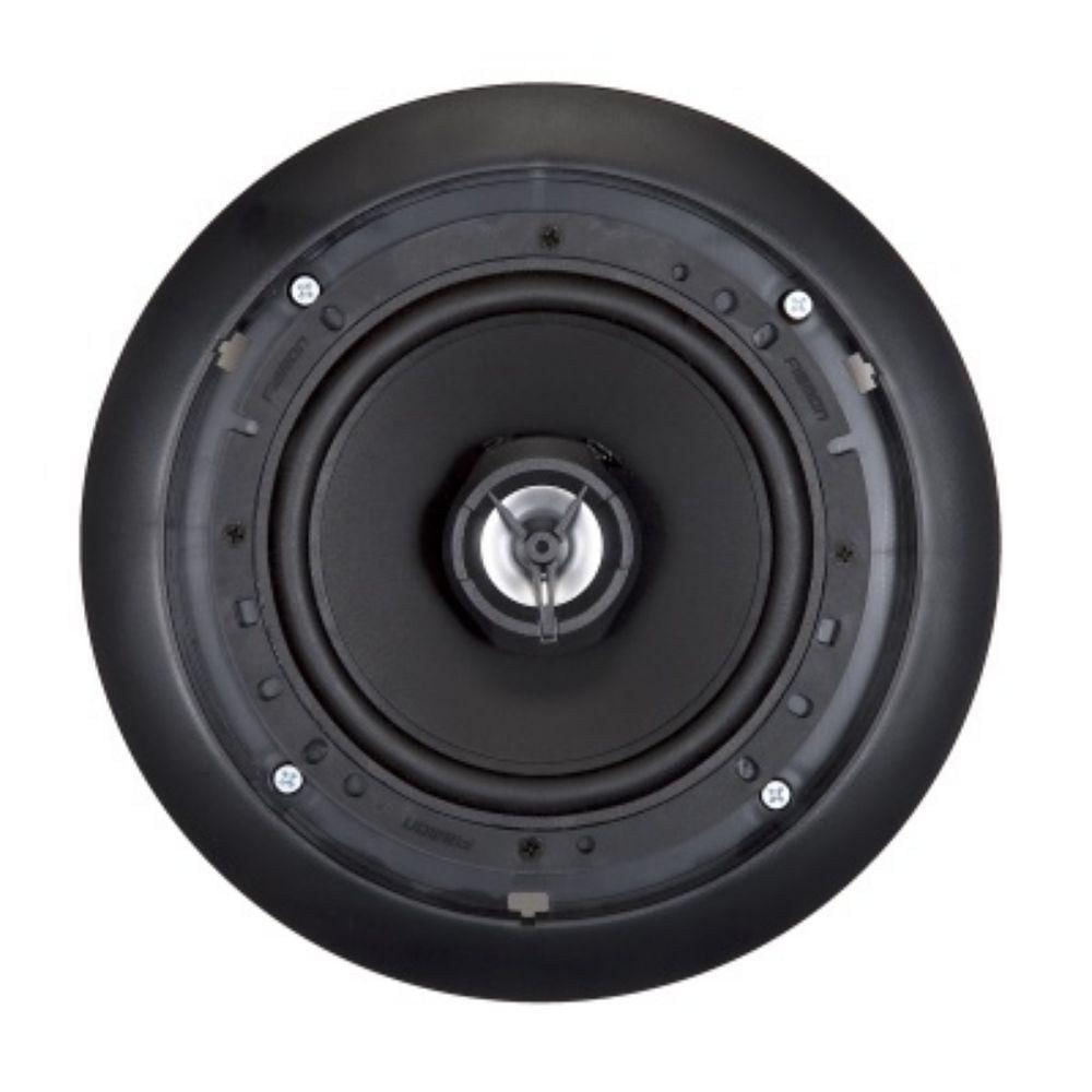 Arandela Redonda Fiamon 6 Coaxial 50rms 8r Preta