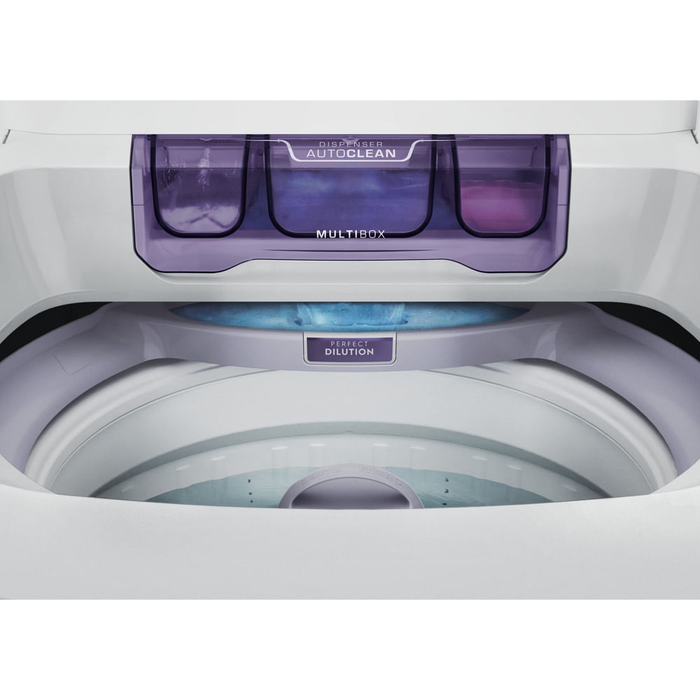 Máquina de Lavar Electrolux 8,5kg Branca Turbo Economia com Jet&Clean e Filtro Fiapos (LAC09) 127V