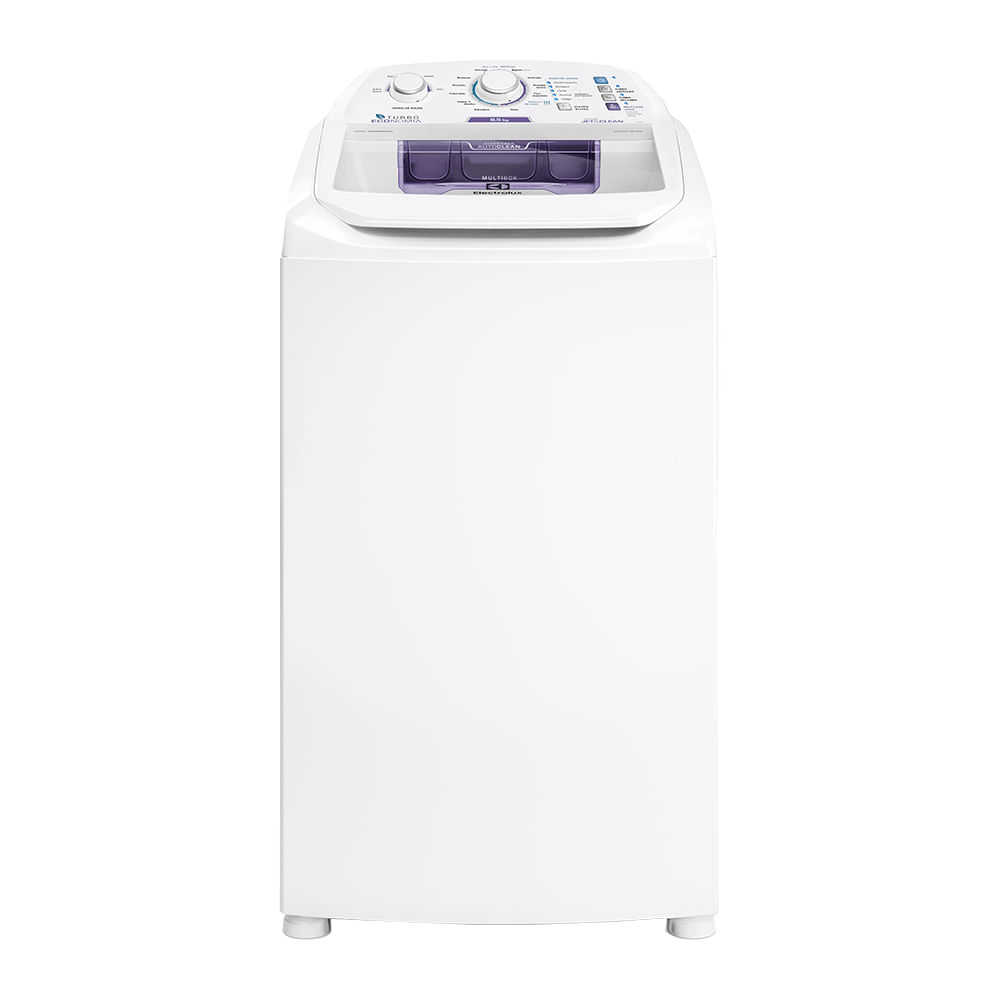 Máquina de Lavar Electrolux 8,5kg Branca Turbo Economia com Jet&Clean e Filtro Fiapos (LAC09) 220V