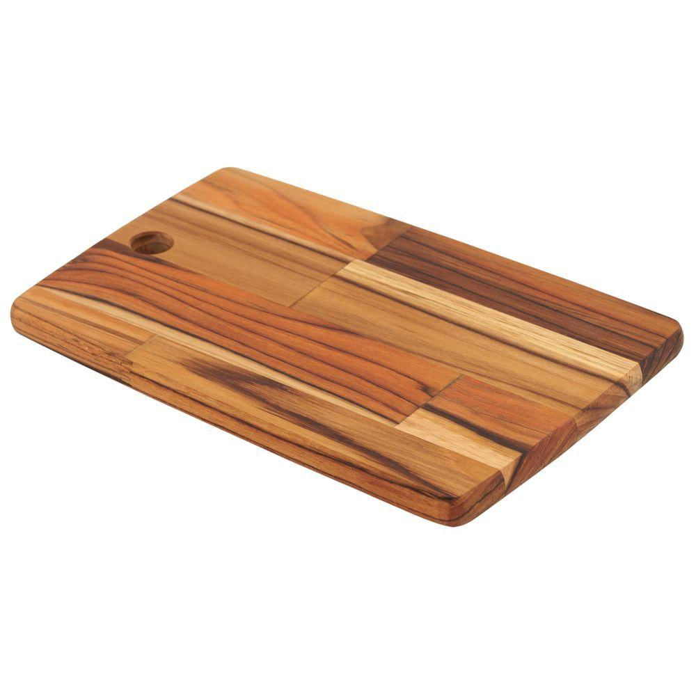 Fsc Tábua Retangular Tramontina Kitchen Em Madeira Teca 28x19 Cm
