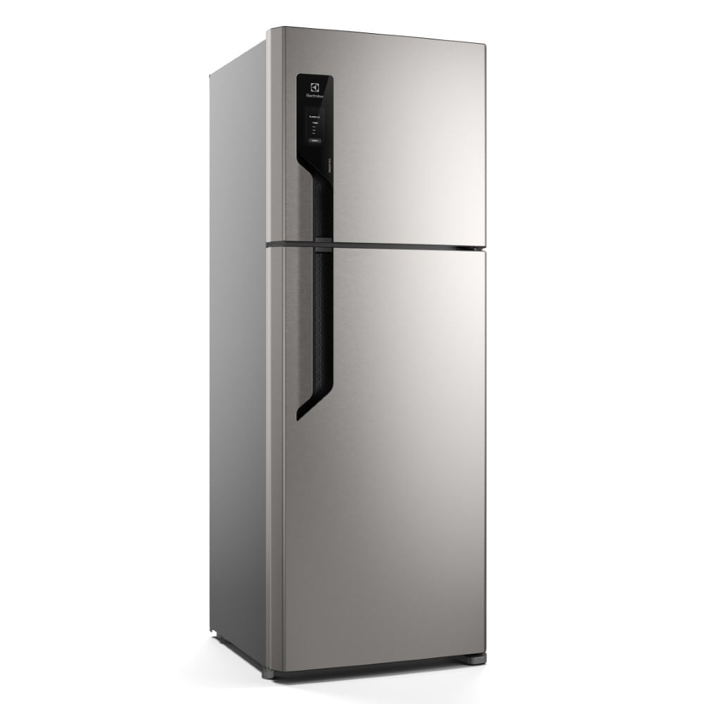 Geladeira Electrolux Frost Free 474L Efficient AutoSense Duplex Inox Look (TF71S) 127V